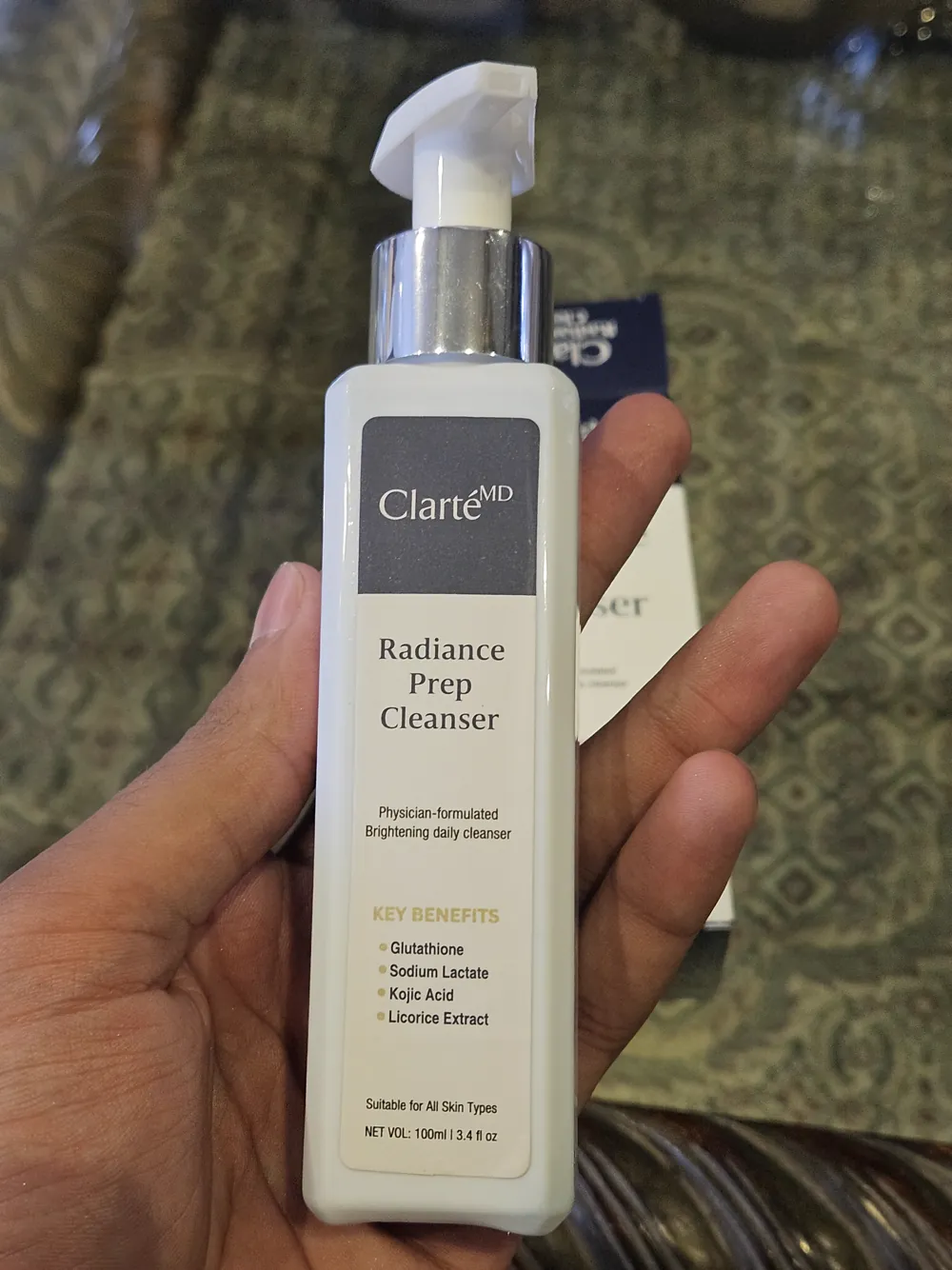 Radiance Prep Cleanser — customer photo