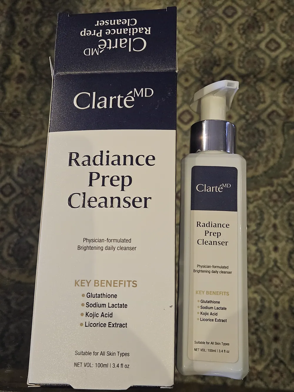 Radiance Prep Cleanser — customer photo