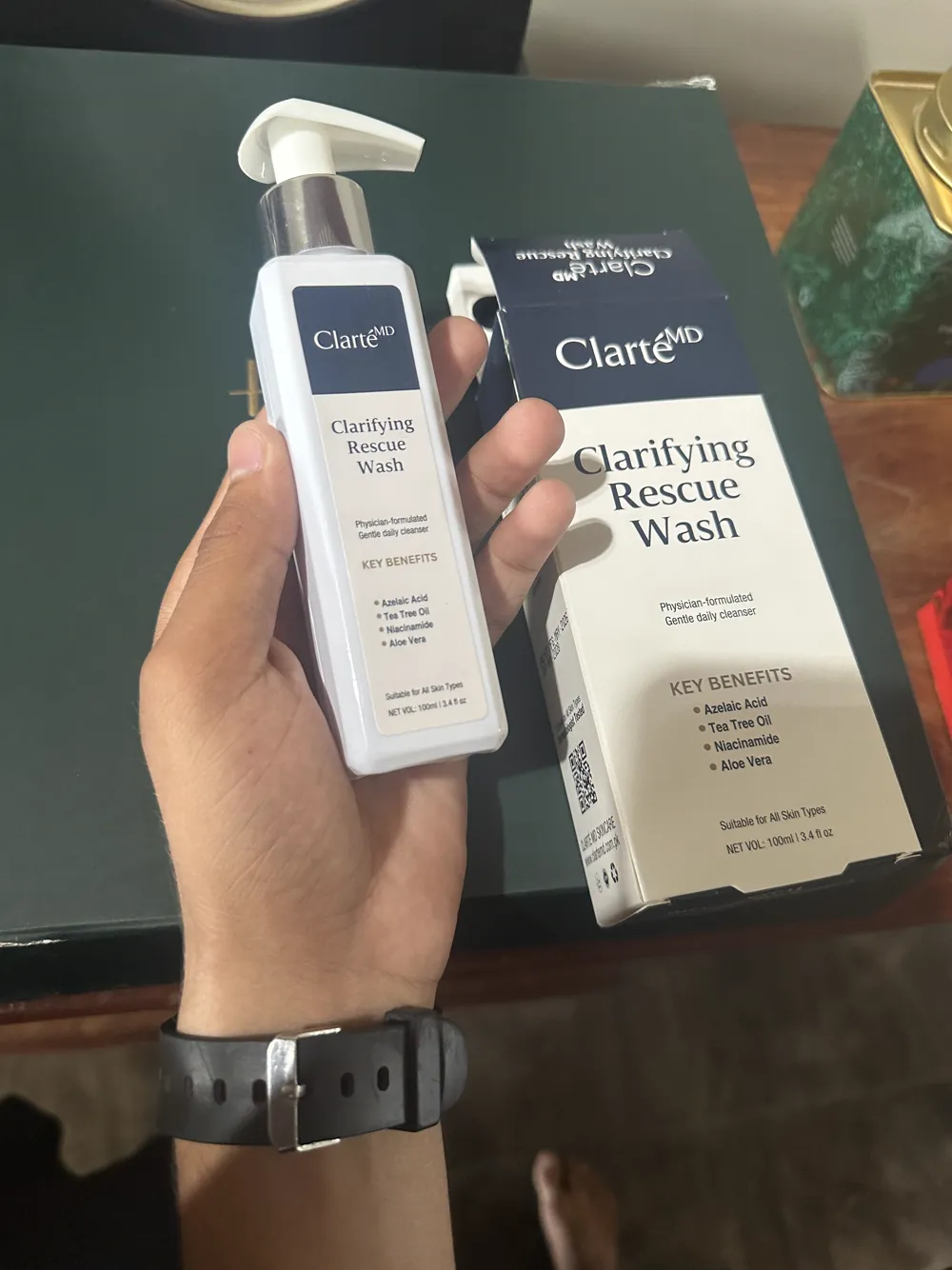 Clarifying Rescue Face Wash — customer photo